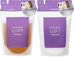 LUFT ダメージケア シャンプー トリートメント 本体＆詰替セット Amazon | LUFT(ルフト) シャンプー トリートメント セット 詰替